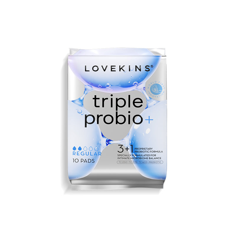 Triple ProBio Sanitary Pads — NTX packaging