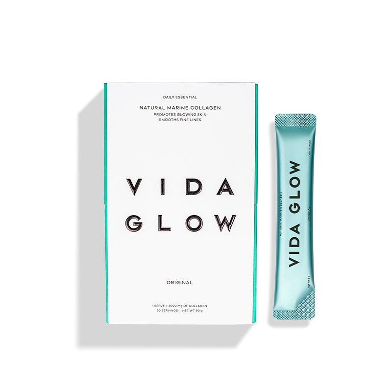 Vida Glow Natural Marine Collagen 30 sachets/pack — NTX packaging