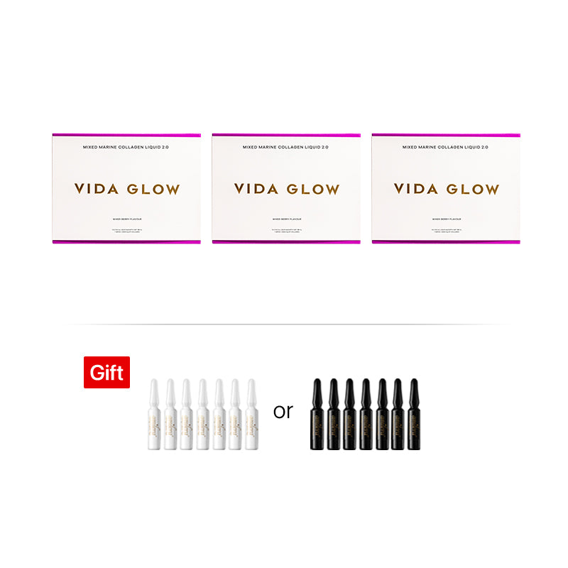 Vida Glow Marine Collagen Liquid 2.0 *3
