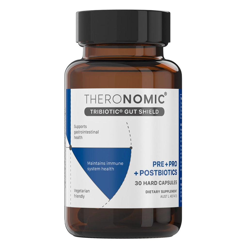 Theronomic Tribiotic Gut Shield 30 capsules
