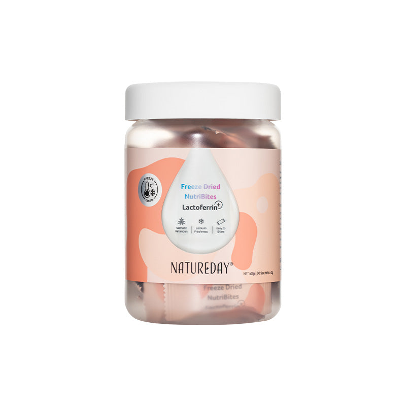 Natureday NutriBites Lactoferrin — NTX packaging